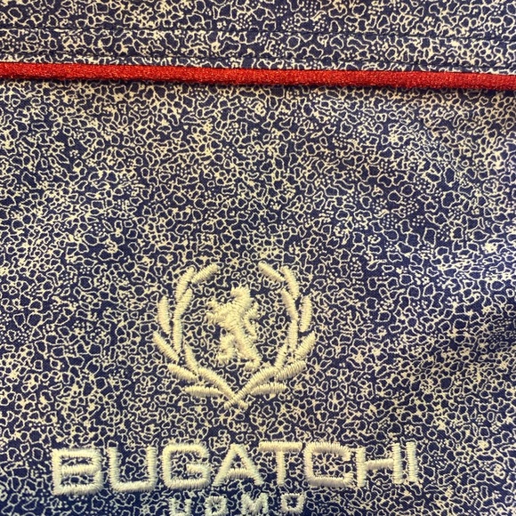 Bugatchi short sleeve button up size XL - Picture 5 of 7